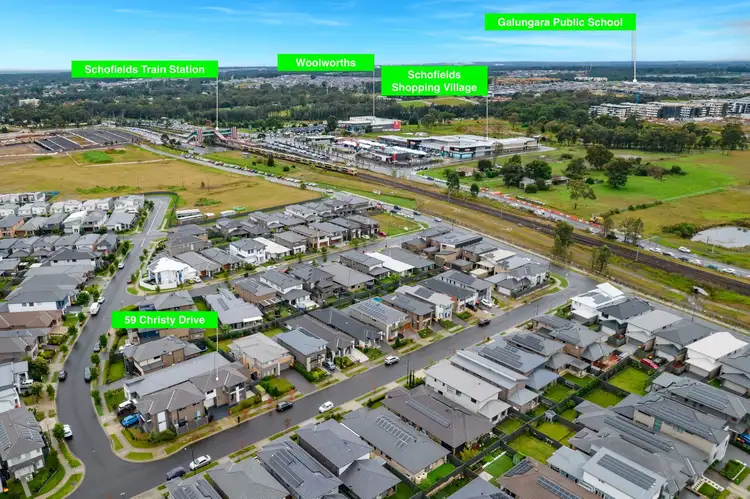 Main view of Homely house listing, 59 Christy Drive, Schofields NSW 2762