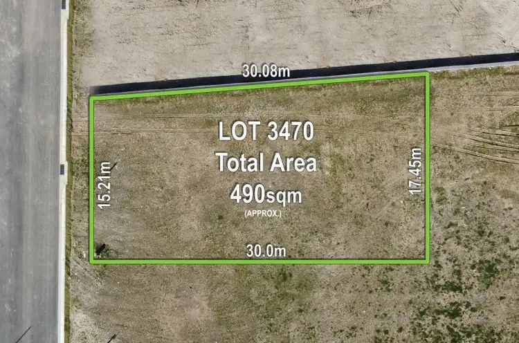 Second view of Homely land listing, LOT 3470, 3470 Passionflower Street, Marsden Park NSW 2765