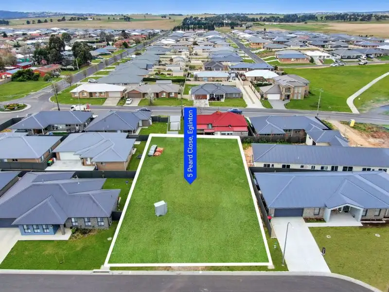 Main view of Homely land listing, 5 Peard Close, Eglinton NSW 2795