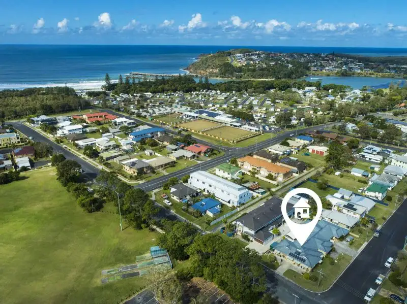 Main view of Homely semi-detached listing, 1/25 Booyong Street, Evans Head NSW 2473