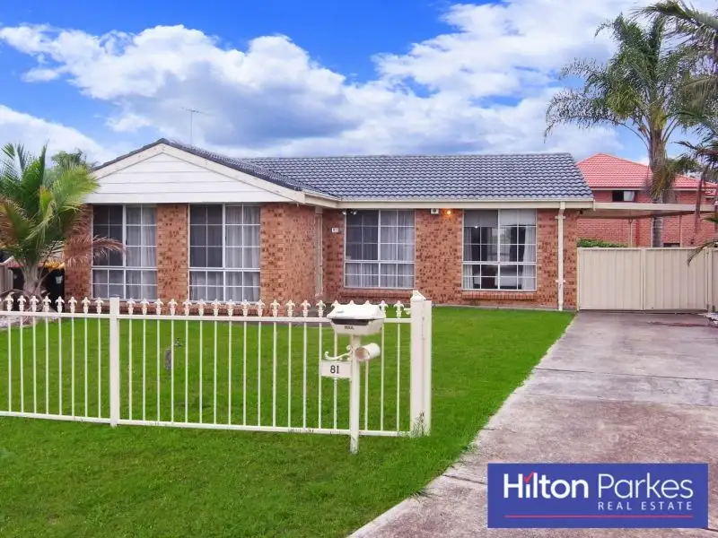 Main view of Homely house listing, 81 Aminta Crescent, Hassall Grove NSW 2761