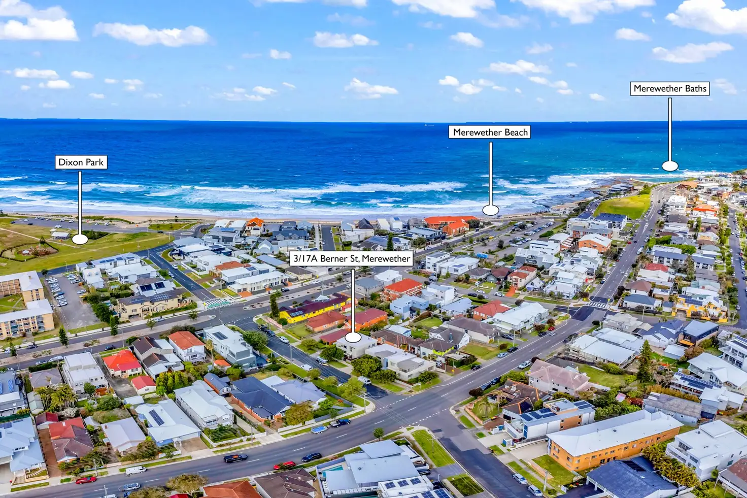 Main view of Homely townhouse listing, 3/17A Berner Street, Merewether NSW 2291