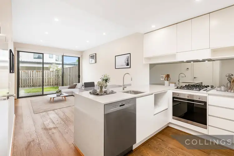 Second view of Homely townhouse listing, 3 Cresbrook Lane, Ivanhoe VIC 3079