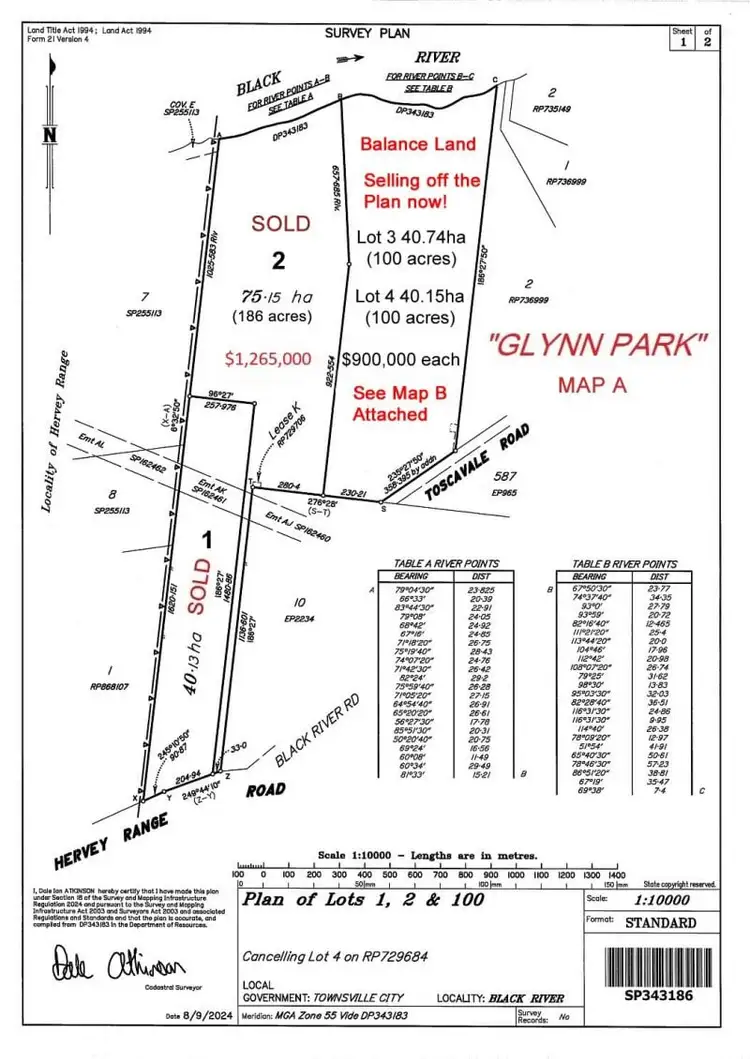 Seventh view of Homely land listing, 140 Toscavale Road, Black River QLD 4818