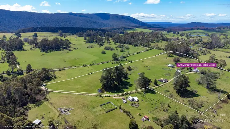 Second view of Homely house listing, 529 Mersey Hill Road, Mole Creek TAS 7304