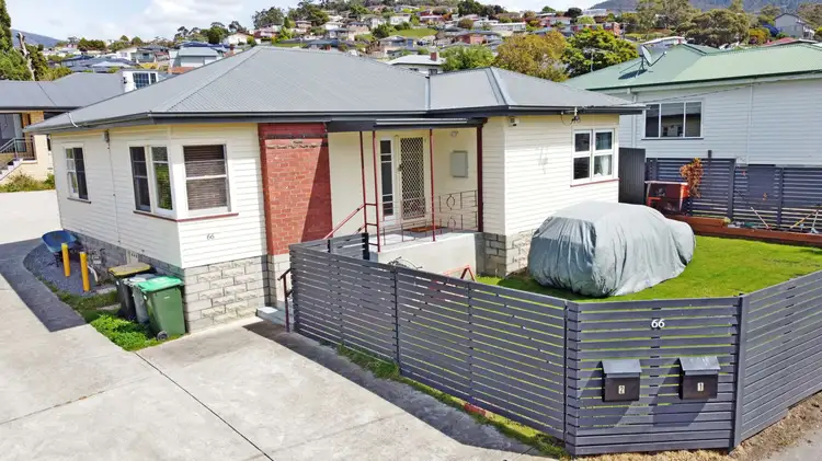 Main view of Homely unit listing, 1/66 Pitcairn St, Glenorchy TAS 7010