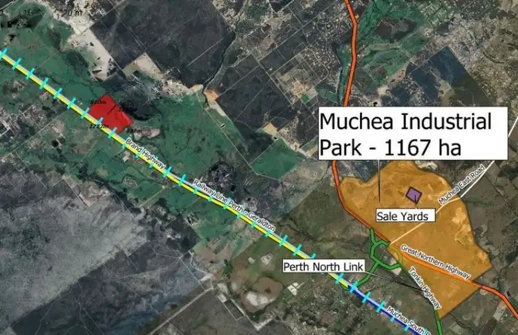 Main view of Homely land listing, 1094 Brand Highway, Muchea WA 6501