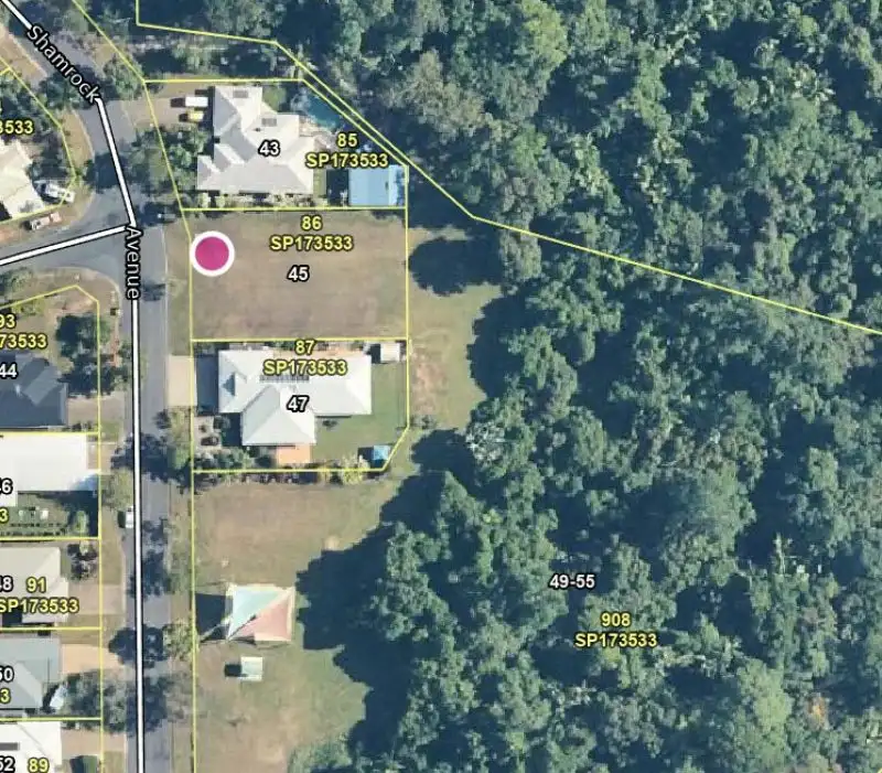 Main view of Homely land listing, 45 Shamrock Avenue, Brinsmead QLD 4870