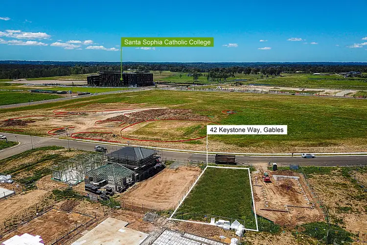 Main view of Homely land listing, 42 Keystone Way, Box Hill NSW 2765