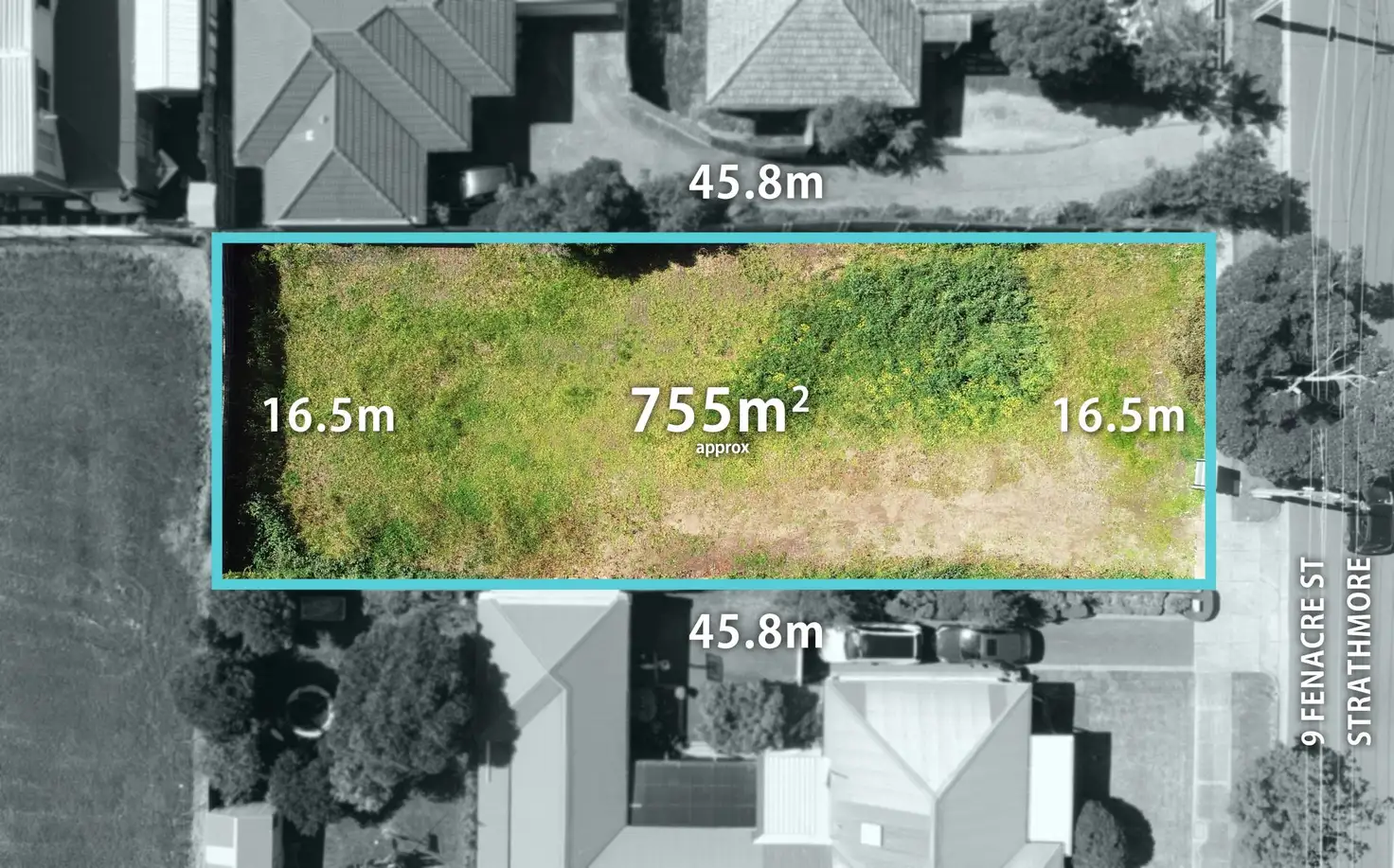 Main view of Homely land listing, 9 Fenacre Street, Strathmore VIC 3041