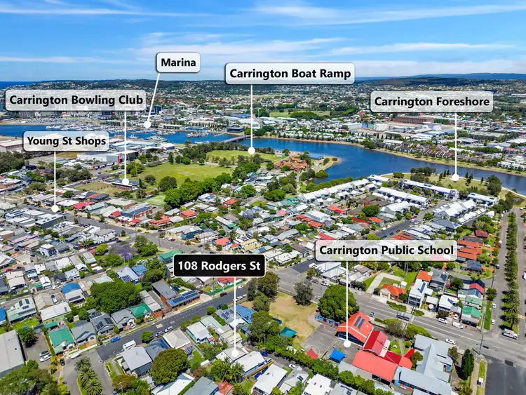 Second view of Homely house listing, 108 Rodgers Street, Carrington NSW 2294