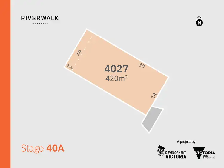 Main view of Homely land listing, Lot 4027 (Riverwalk) Grampians Avenue, Werribee VIC 3030
