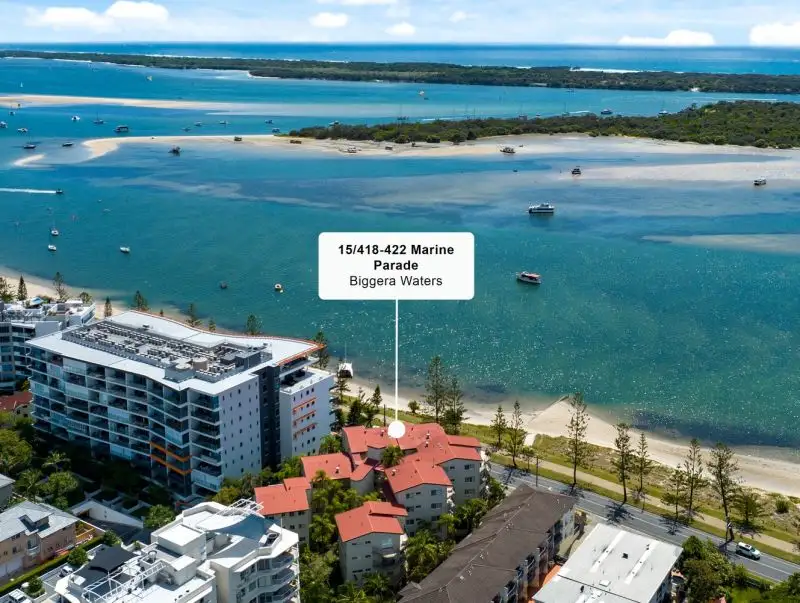 Main view of Homely apartment listing, 15/418 Marine Parade, Biggera Waters QLD 4216