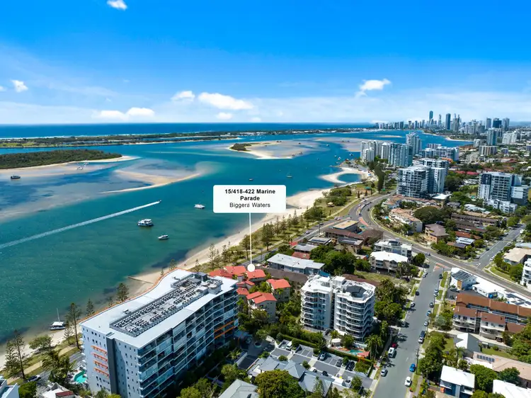 Fourth view of Homely apartment listing, 15/418 Marine Parade, Biggera Waters QLD 4216