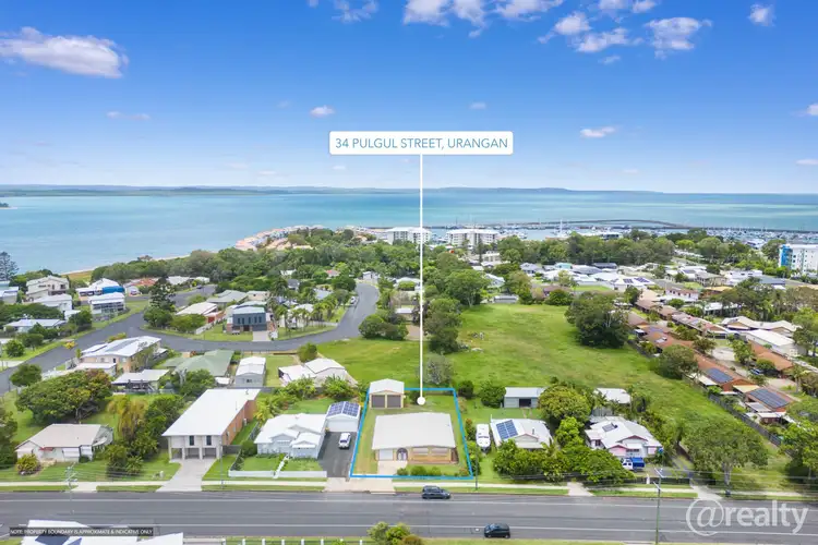 Main view of Homely house listing, 34 Pulgul Street, Urangan QLD 4655