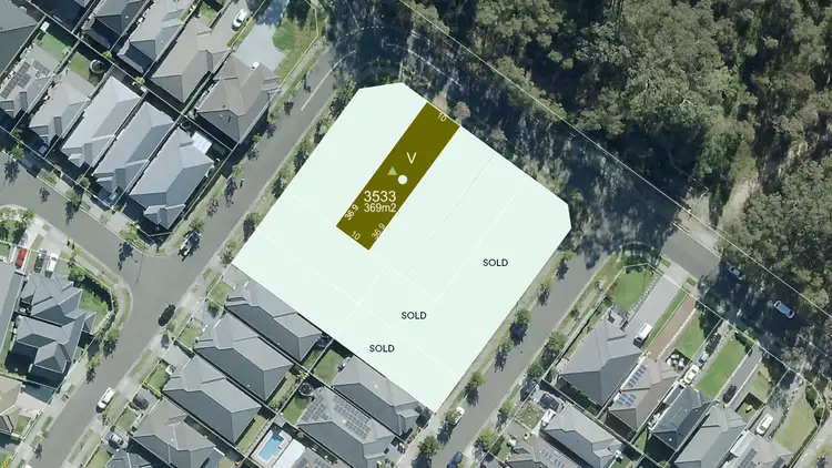 Main view of Homely land listing, Lot 3533 Matthew Bell Way, Jordan Springs NSW 2747
