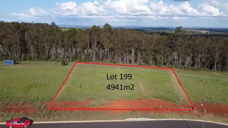 Main view of Homely land listing, 199 Premier Drive, Kingaroy QLD 4610