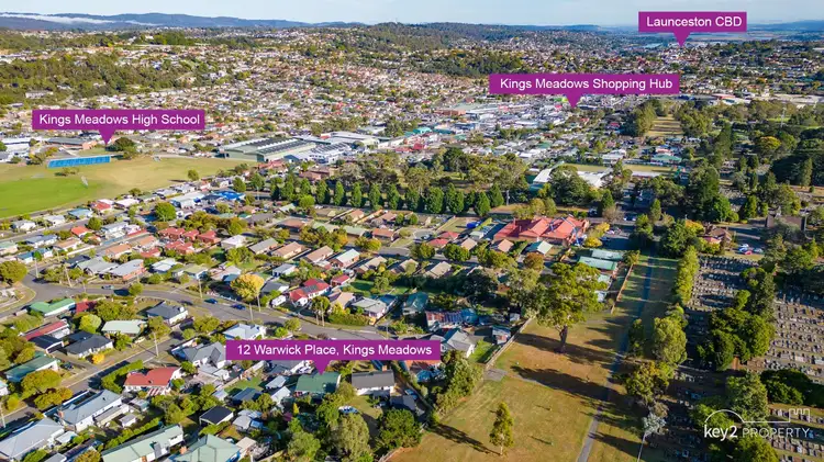 Second view of Homely house listing, 12 Warwick Place, Kings Meadows TAS 7249