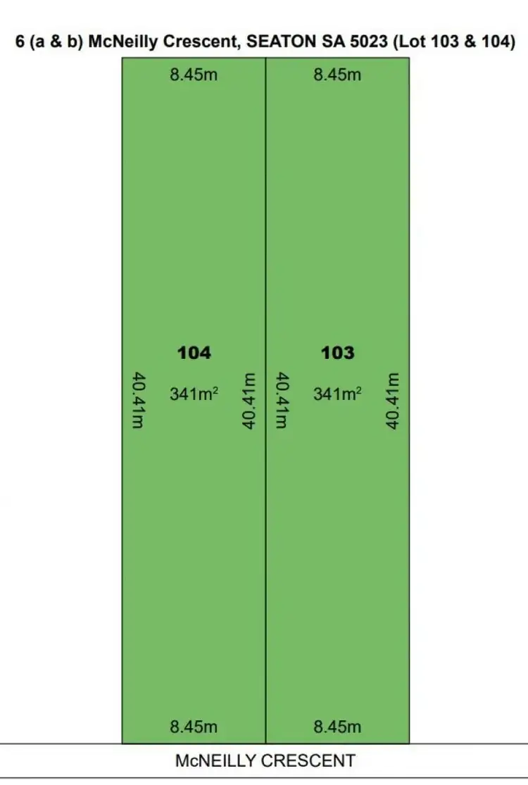 Main view of Homely land listing, 6 McNeilly Crescent, Seaton SA 5023