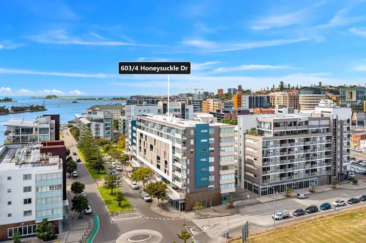 Second view of Homely unit listing, 603/4 Honeysuckle Drive, Newcastle NSW 2300