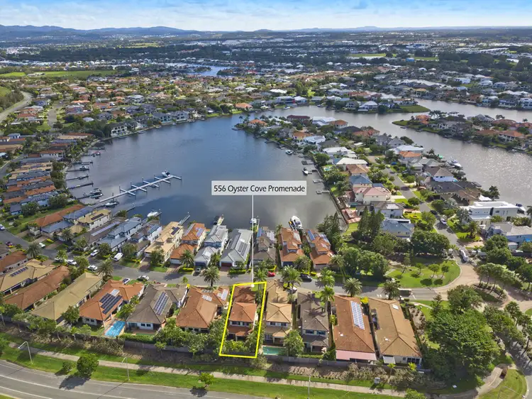 Main view of Homely house listing, 556 Oyster Cove Promenade, Helensvale QLD 4212