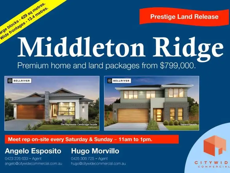 Lot 135 Southern Cross Avenue, Middleton Grange NSW 2171