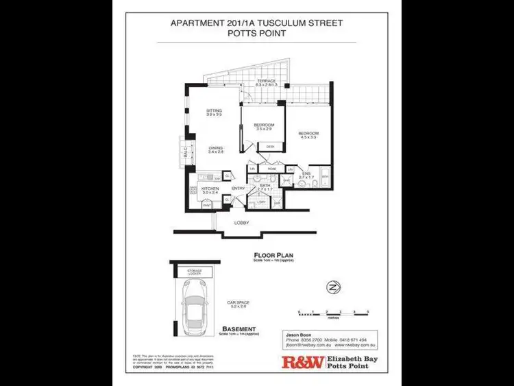 Fifth view of Homely apartment listing, 201/1A Tusculum Street, Potts Point NSW 2011