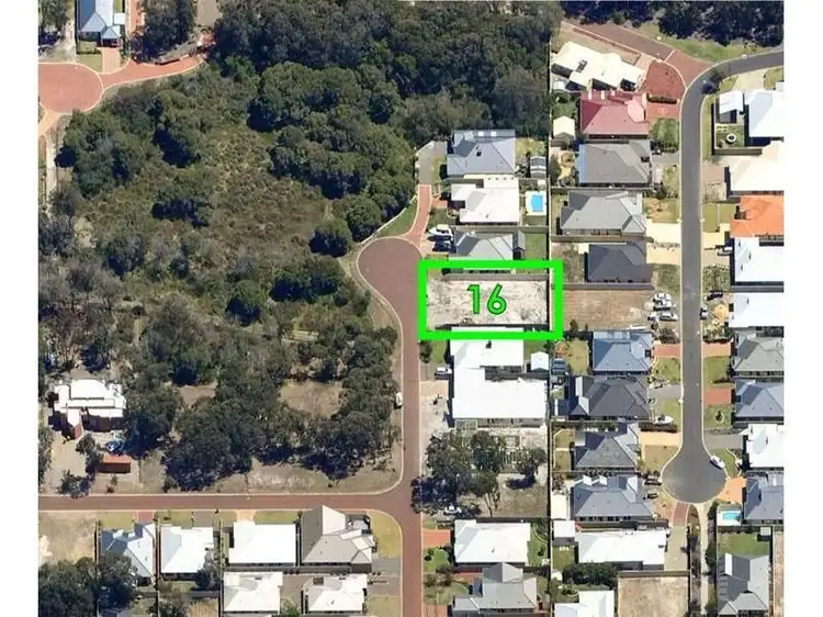 Main view of Homely land listing, 16 Edith Cowan Court, Abbey WA 6280