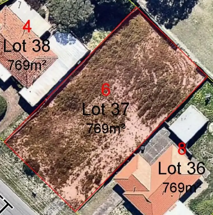 Second view of Homely land listing, 6 Digby Street, Gosnells WA 6110