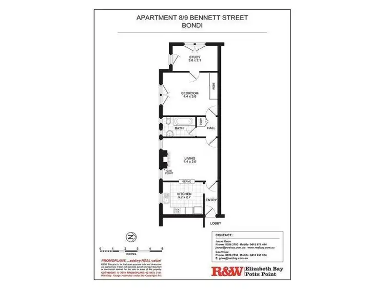 Fifth view of Homely apartment listing, 8/9 Bennett Street, Bondi NSW 2026