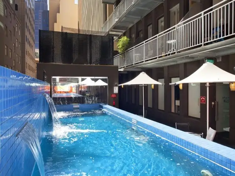 Second view of Homely serviced apartment listing, 1607/480 Collins Street, Melbourne VIC 3000
