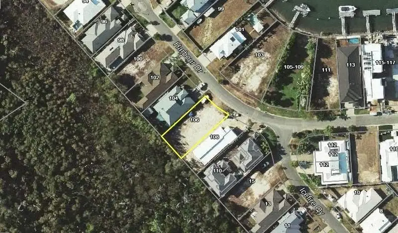 Main view of Homely land listing, 106 Harbour Drive, Trinity Park QLD 4879