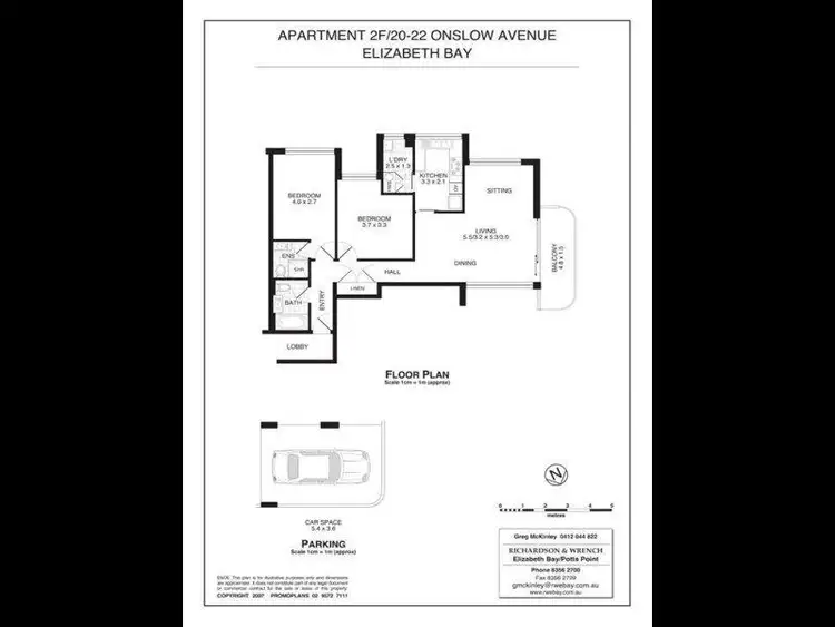Fifth view of Homely apartment listing, 2F/20-22 Onslow Avenue, Elizabeth Bay NSW 2011