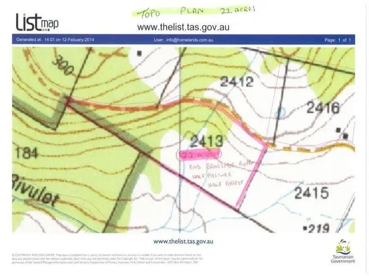 Sixth view of Homely land listing, Lot 3 Braeside Road, Franklin TAS 7113