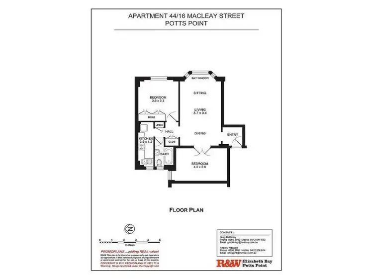 Fifth view of Homely apartment listing, 44/16 Macleay Street, Potts Point NSW 2011
