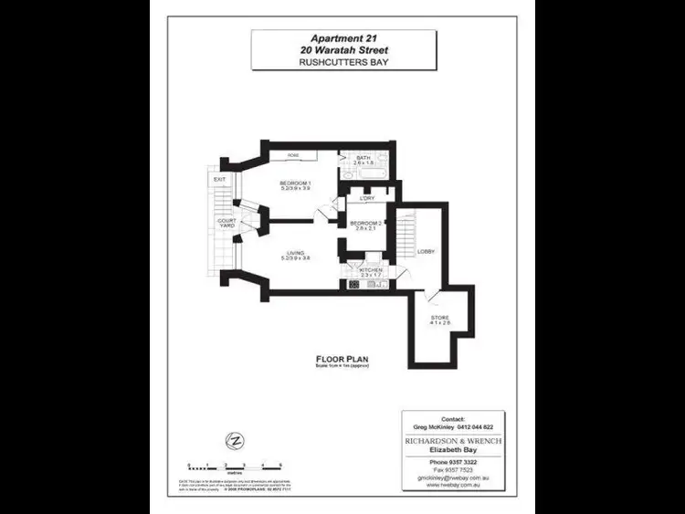 Fifth view of Homely apartment listing, 21/20 Waratah Street, Rushcutters Bay NSW 2011
