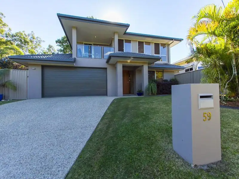 Main view of Homely house listing, 59 Antonson Crescent, Mudgeeraba QLD 4213