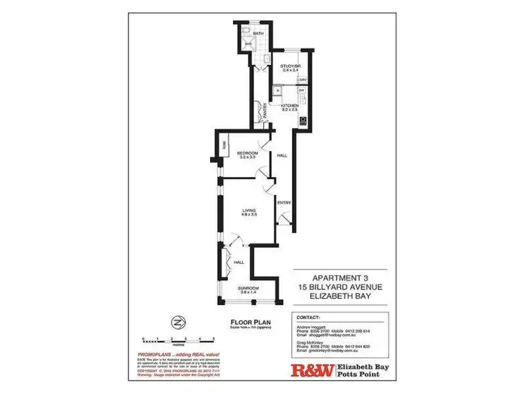 Fifth view of Homely apartment listing, 3/15 Billyard Avenue, Elizabeth Bay NSW 2011