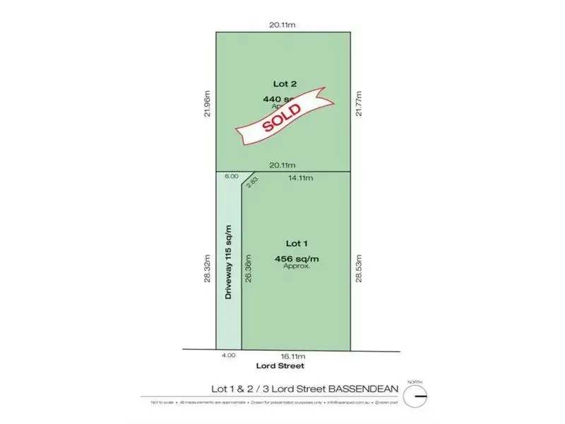 Main view of Homely land listing, 3 Lord Street, Bassendean WA 6054