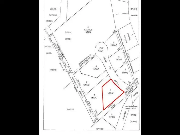 Fifth view of Homely land listing, 1 Jove Court, Lindisfarne TAS 7015