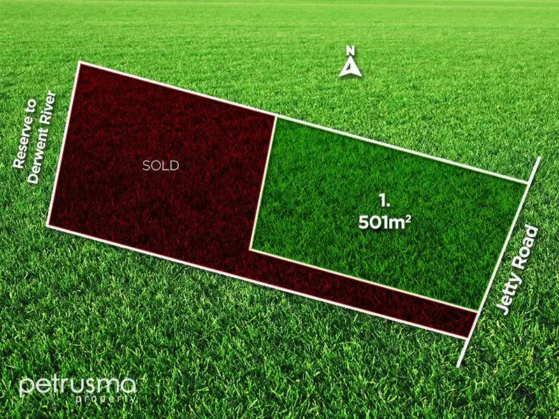 Main view of Homely land listing, Lot 1, 57 Jetty Road, Old Beach TAS 7017