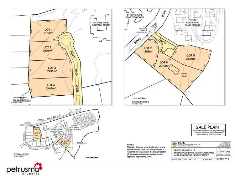 Fifth view of Homely land listing, 35 Stanfield Drive, Old Beach TAS 7017
