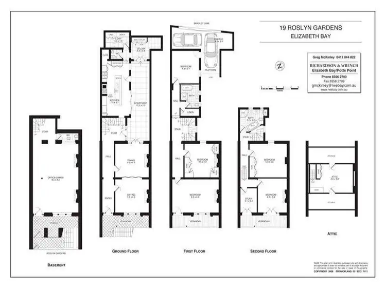 Fifth view of Homely terrace listing, 19 Roslyn Gardens, Elizabeth Bay NSW 2011