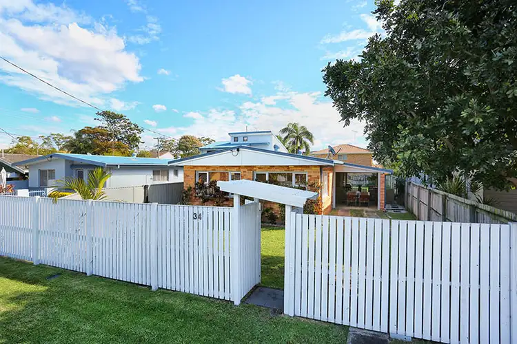 Main view of Homely house listing, 34 Leyte Avenue, Palm Beach QLD 4221
