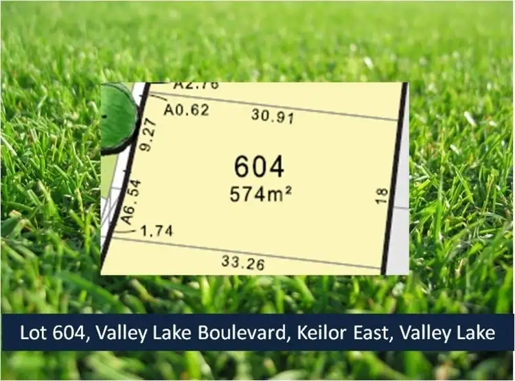 Main view of Homely land listing, Lot 604 Valley Lake Boulevard, Keilor East VIC 3033