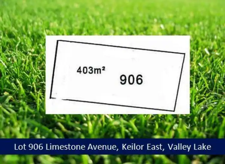 Main view of Homely land listing, Lot 906 Limestone Avenue, Keilor East VIC 3033