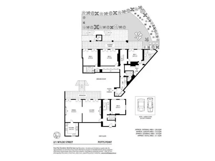Fifth view of Homely apartment listing, 2/1A Wylde Street, Potts Point NSW 2011