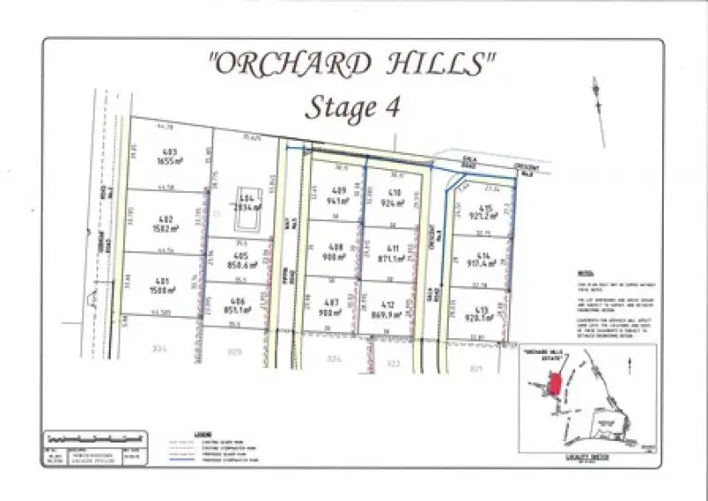 Main view of Homely land listing, Lot 409 Pippin Way, Orange NSW 2800
