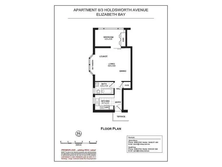 Fifth view of Homely apartment listing, 8/3 Holdsworth Avenue, Elizabeth Bay NSW 2011