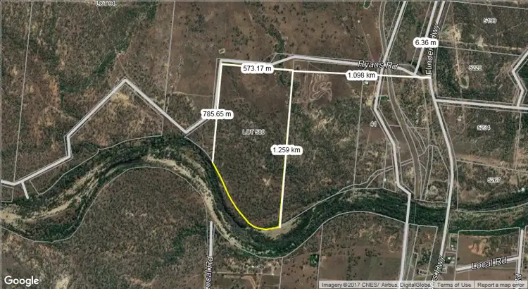Main view of Homely land listing, Lot 580 Ryans Road, Reid River QLD 4816